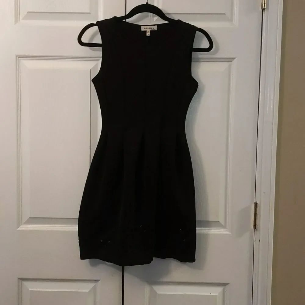 Monteau black dress Sz S  NWOT